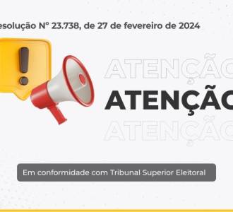 Aviso de Suspensão de Publicidade Institucional durante o Período Eleitoral